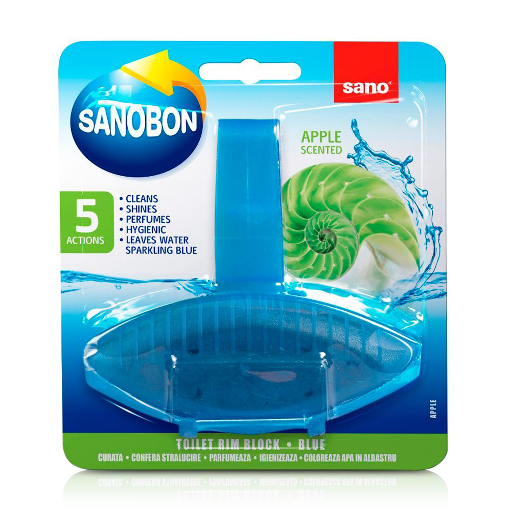 Туалетний блок SANO Яблуко, 55 г